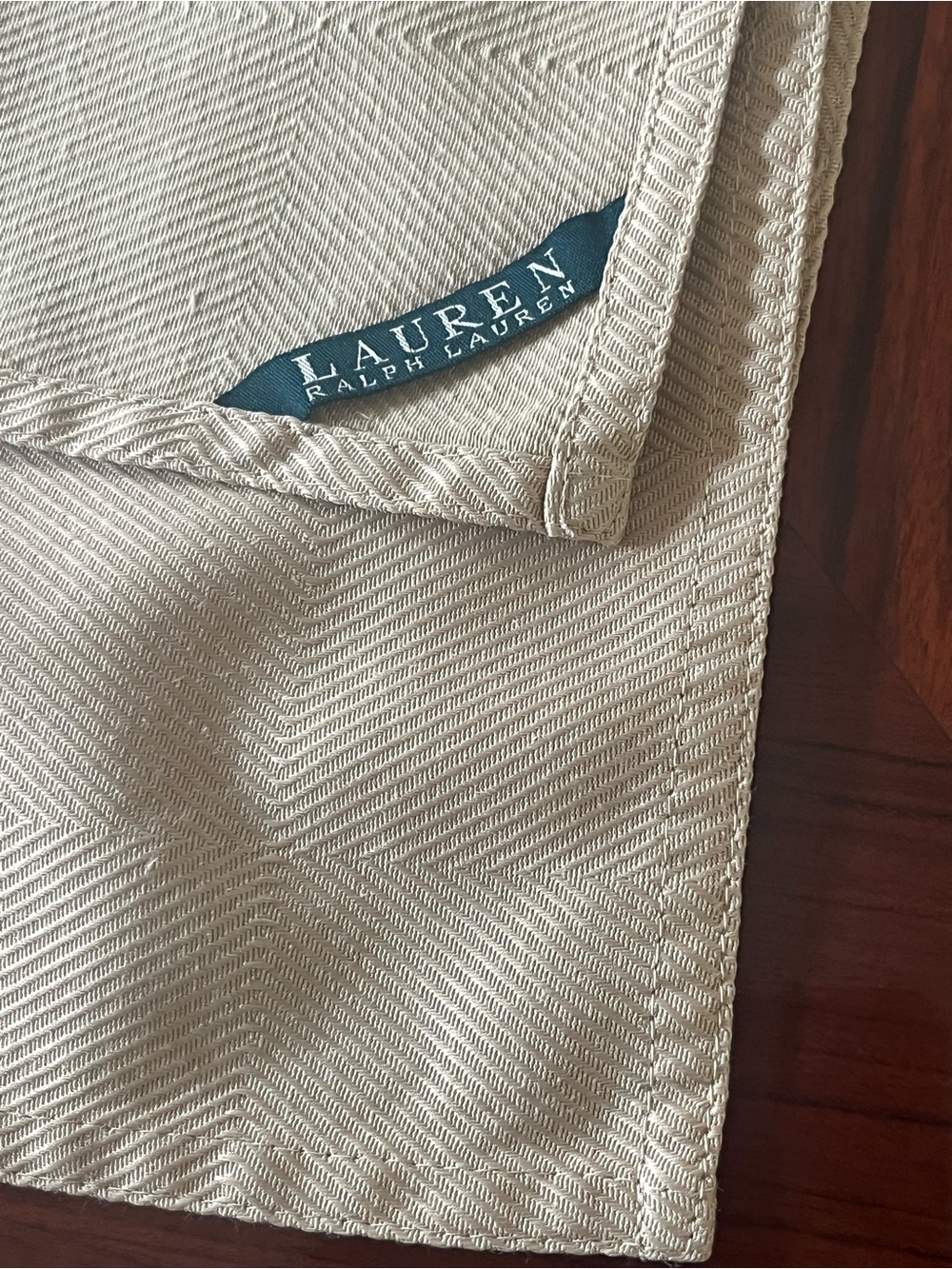 Ralph Lauren Beige table napkin (4)